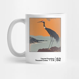 Yasunari Kawabata - Minimal Style Graphic Artwork Mug